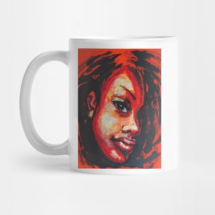 Afro - Portrait Of A Woman Mug